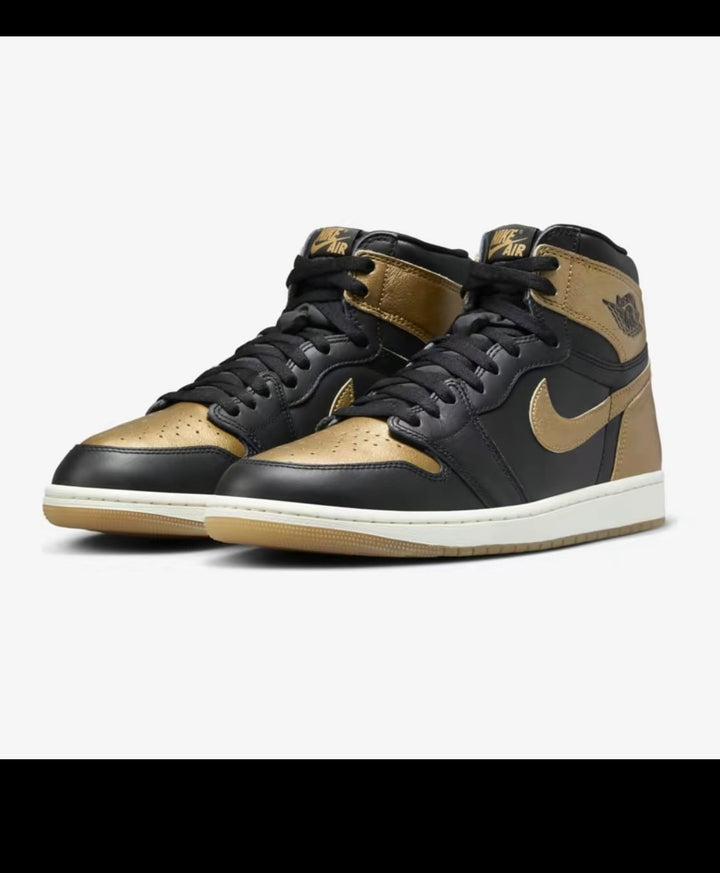 Nike Air Jordan 1 High OG Black Metallic Gold