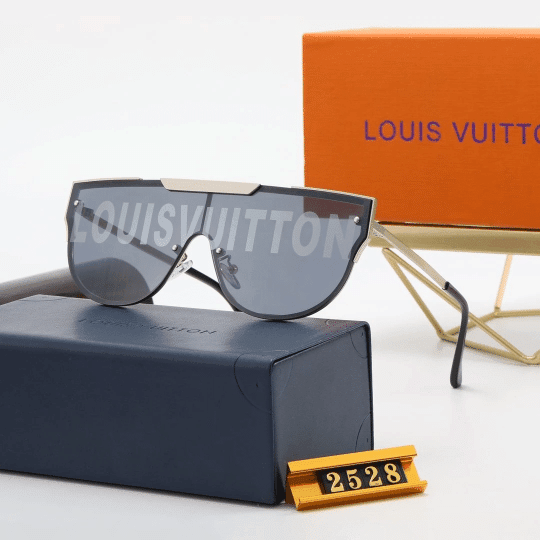 LV - Unisex Stylish One-piece Sunglasses - SleekGait