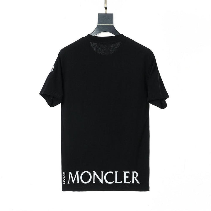 Moncler T-Shirt Without Collar 'Black' - SleekGait