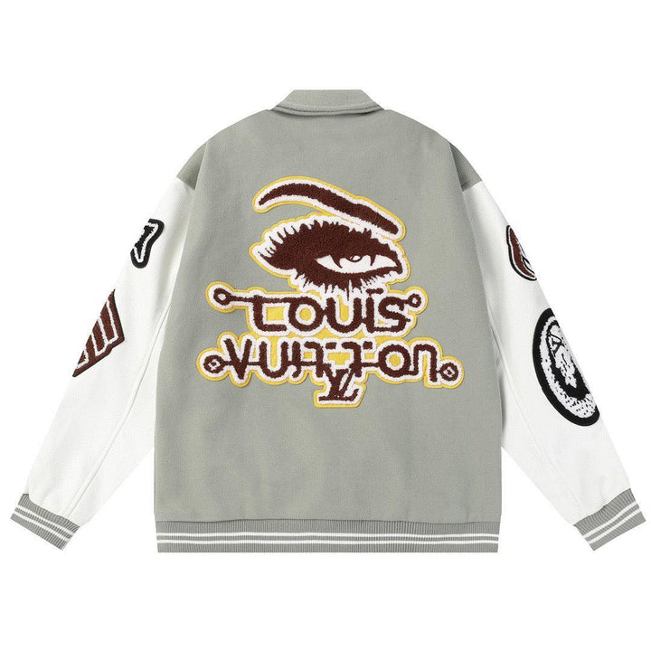 LOUIS VUITTON X KIDSUPER STUDIOS - VARSITY JACKET - SleekGait