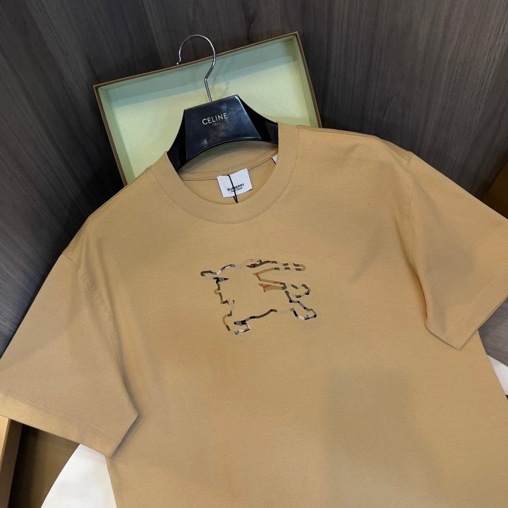 Burberry T-Shirt Without Collar 'Beige' - SleekGait