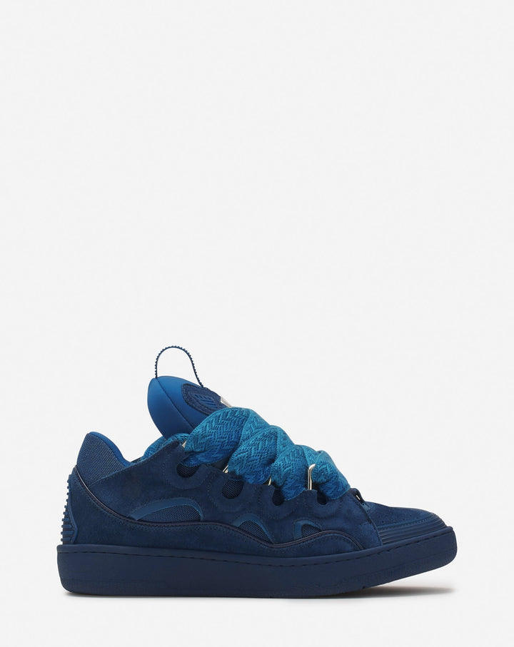 Lanvin LEATHER CURB SNEAKERS