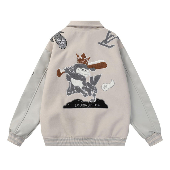 LOUIS VUITTON Varsity Jacket 'Beige' - SleekGait