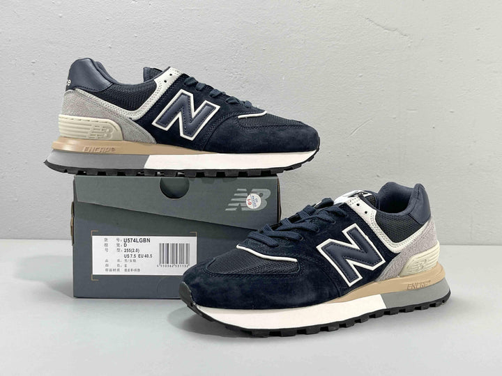 New Balance 574 Blue Gray - SleekGait
