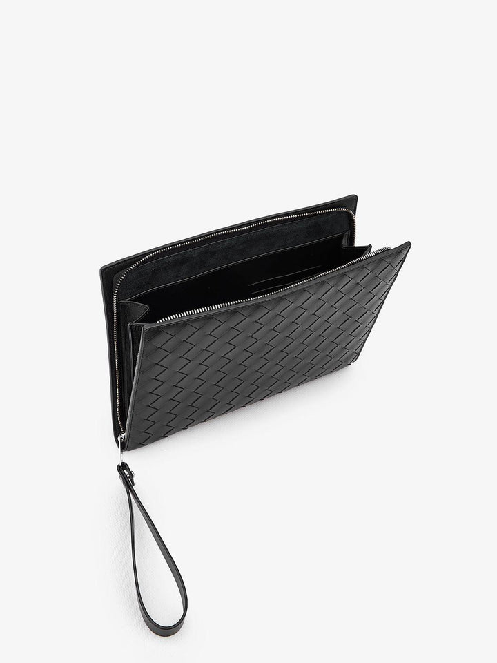 BOTTEGA VENETA Intrecciato Leather Document Case - 27.5 CM x 20.5 CM - SleekGait
