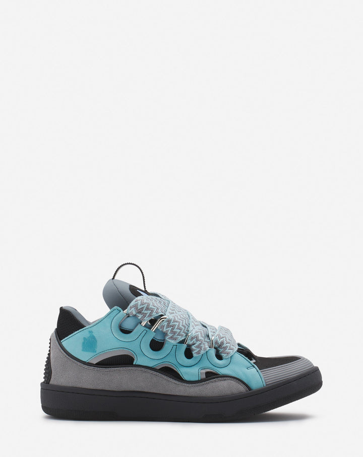 Lanvin LEATHER CURB SNEAKERS