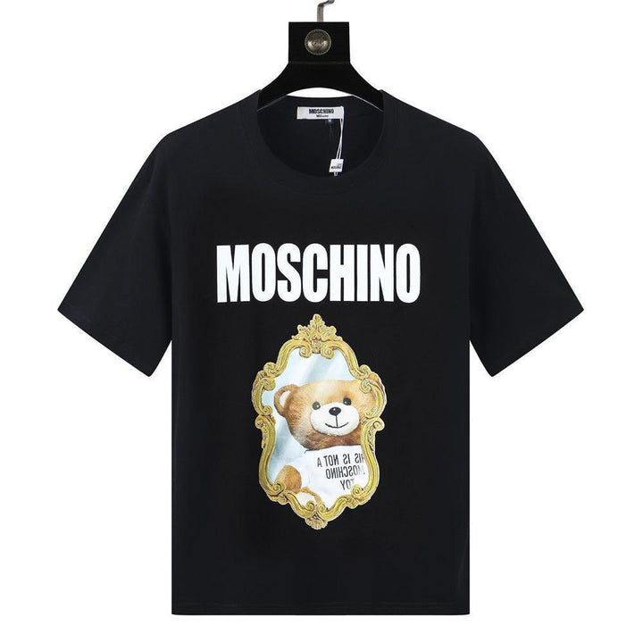 Moschino Mirror Teddy Bear T-Shirt 'Black' - SleekGait