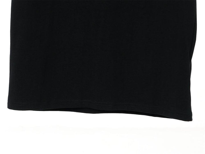 Moncler T-Shirt Without Collar 'Black' - SleekGait