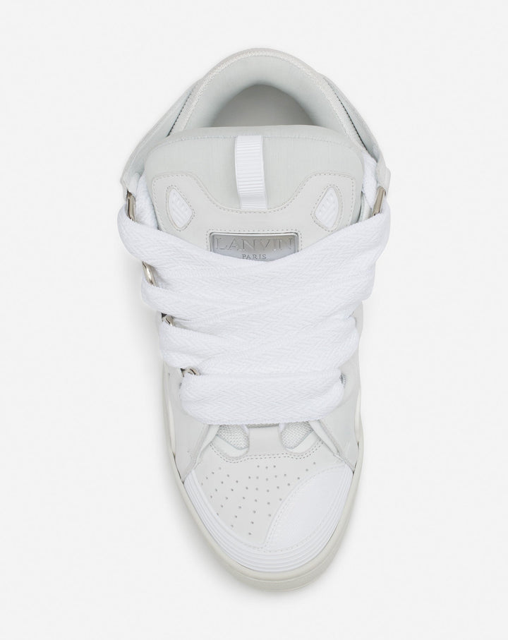 Lanvin LEATHER CURB SNEAKERS