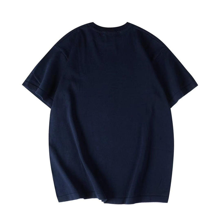 Louis Vuitton T-Shirt Without Collar 'Navy Blue' - SleekGait