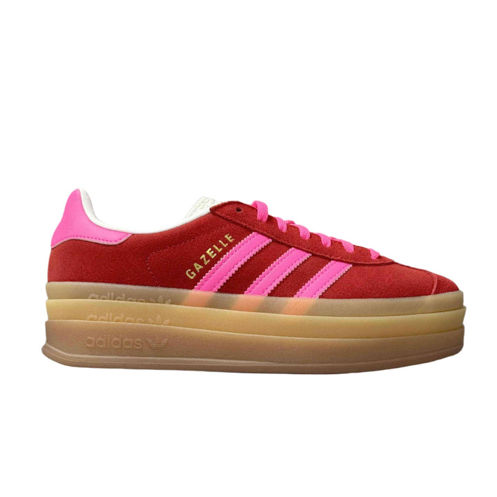 Adidas Originals Gazelle Bold 'Collegiate Red Lucid Pink' - SleekGait
