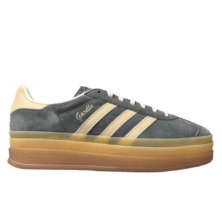 Adidas Originals Gazelle Bold 'Grey Magic Beige Gum' - SleekGait