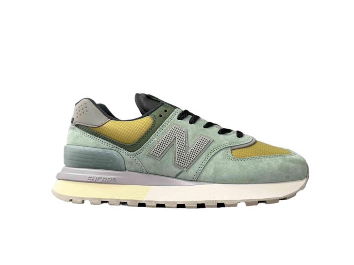 New Balance 574 Legacy Stone Island Light Green - SleekGait