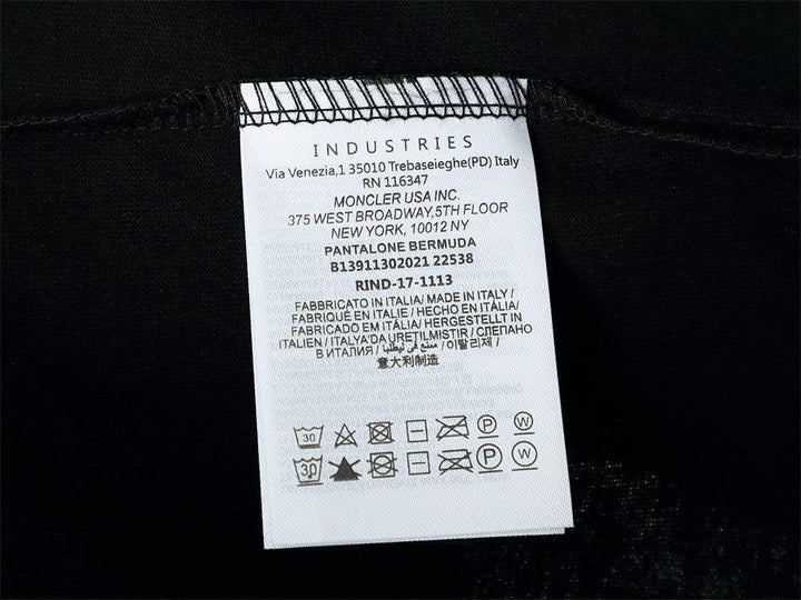 Moncler T-Shirt Without Collar 'Black' - SleekGait