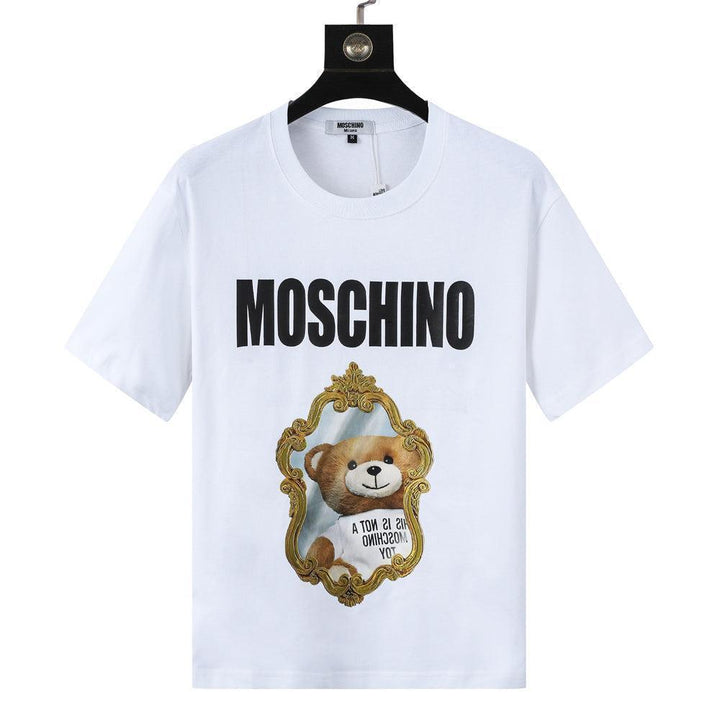 Moschino Mirror Teddy Bear T-Shirt 'White' - SleekGait
