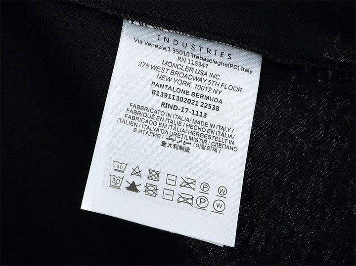 Moncler T-Shirt Without Collar 'Black' - SleekGait