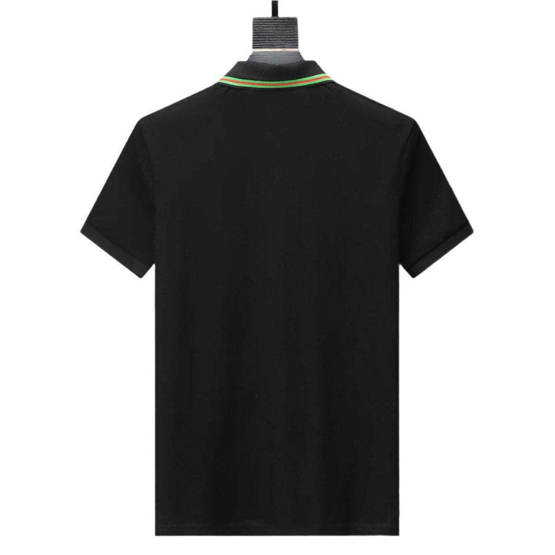 Gucci Black T-shirt with a collar - SleekGait