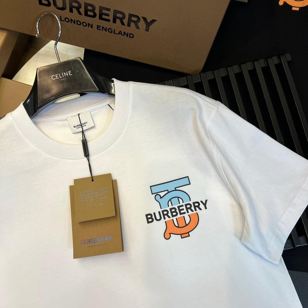 Burberry T-Shirt Without Collar 'White' - SleekGait