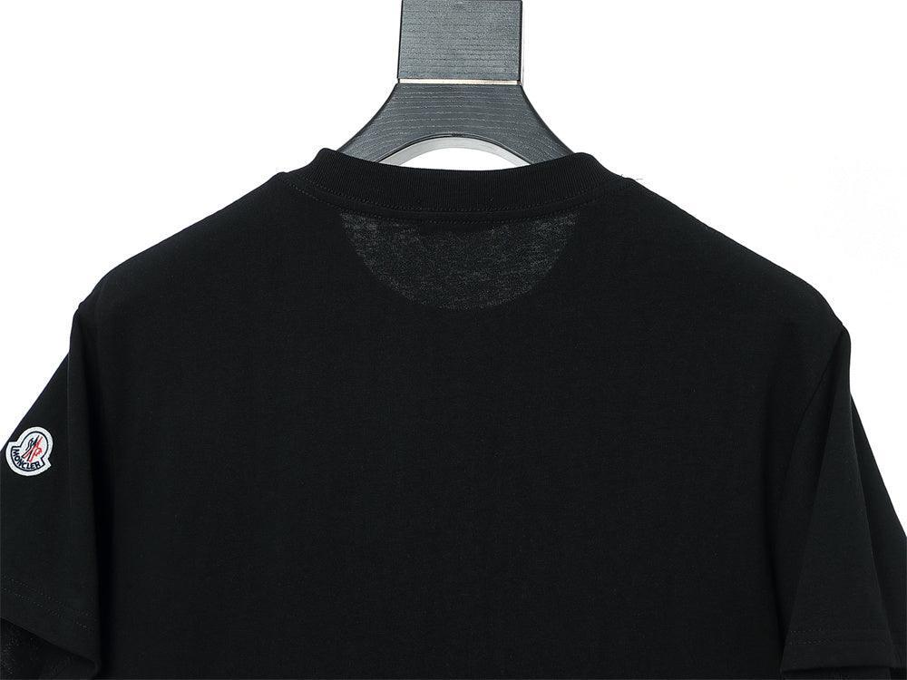 Moncler T-Shirt Without Collar 'Black'