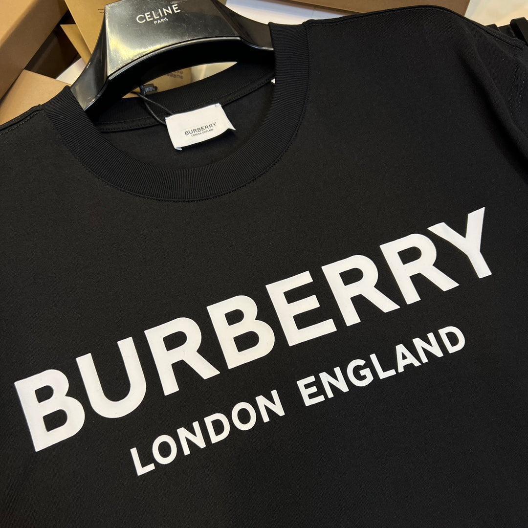 Burberry T-Shirt Without Collar 'Black & White' - SleekGait