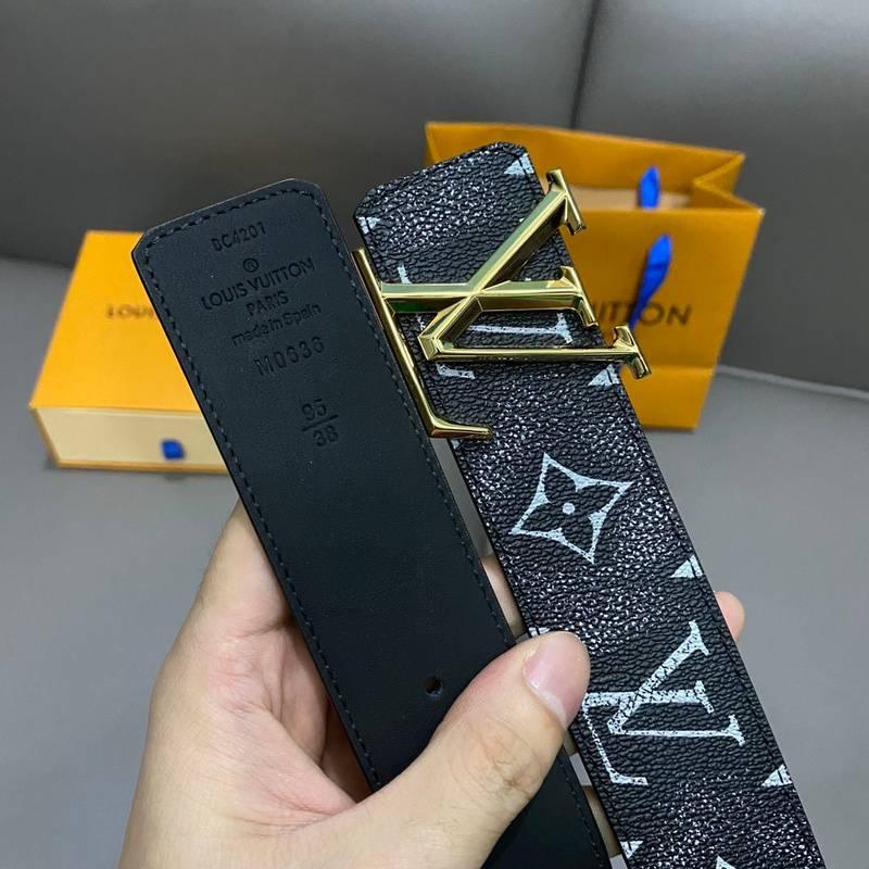 Louis Vuitton Belt 'Black/White' - SleekGait