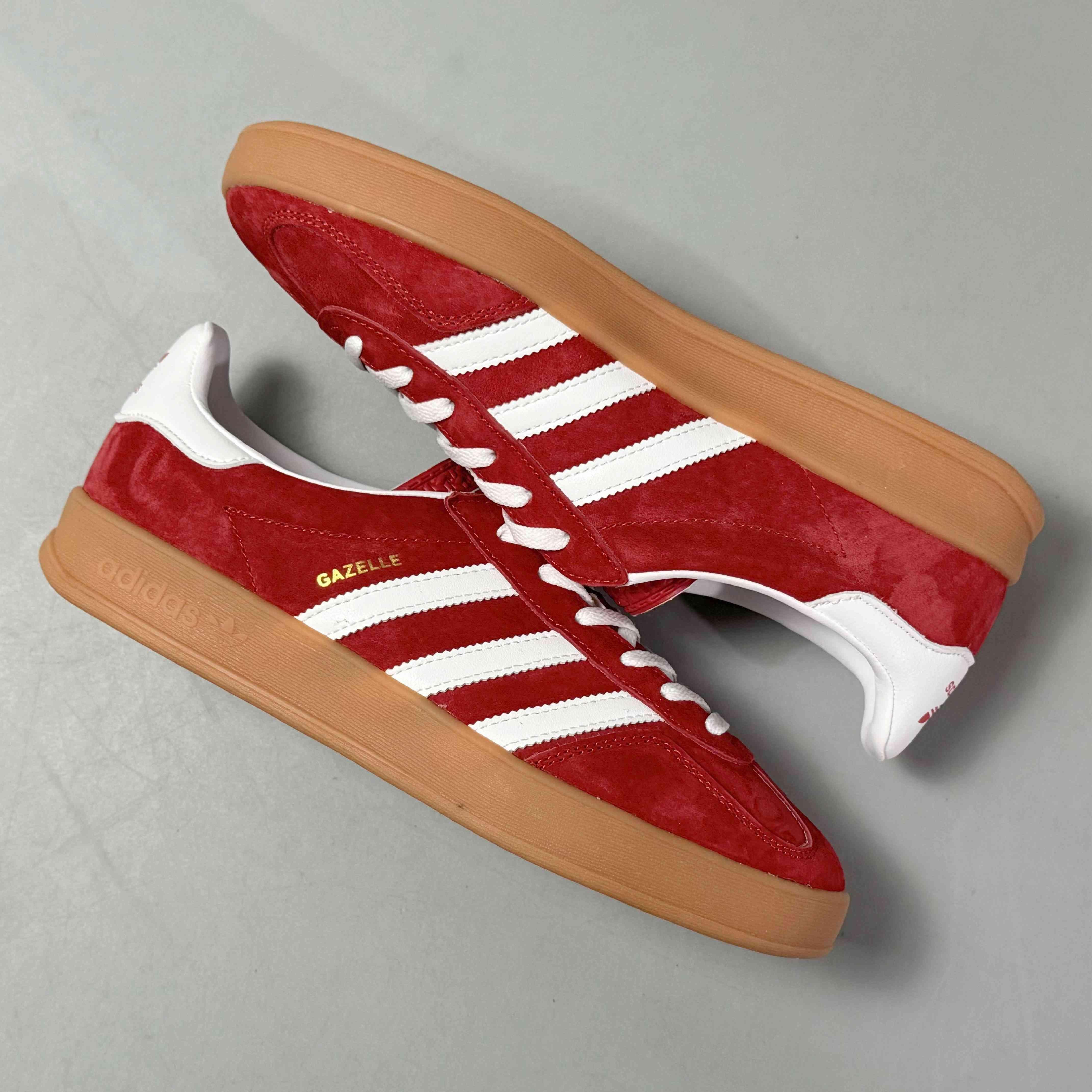 Adidas Originals Gazelle Indoor 'Scarlet Cloud White' - SleekGait