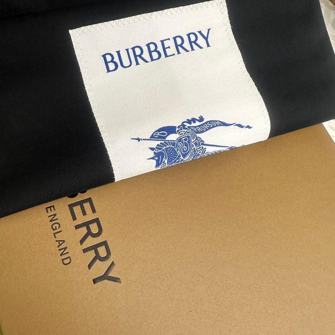 Burberry Black T-Shirt Without Collar - SleekGait