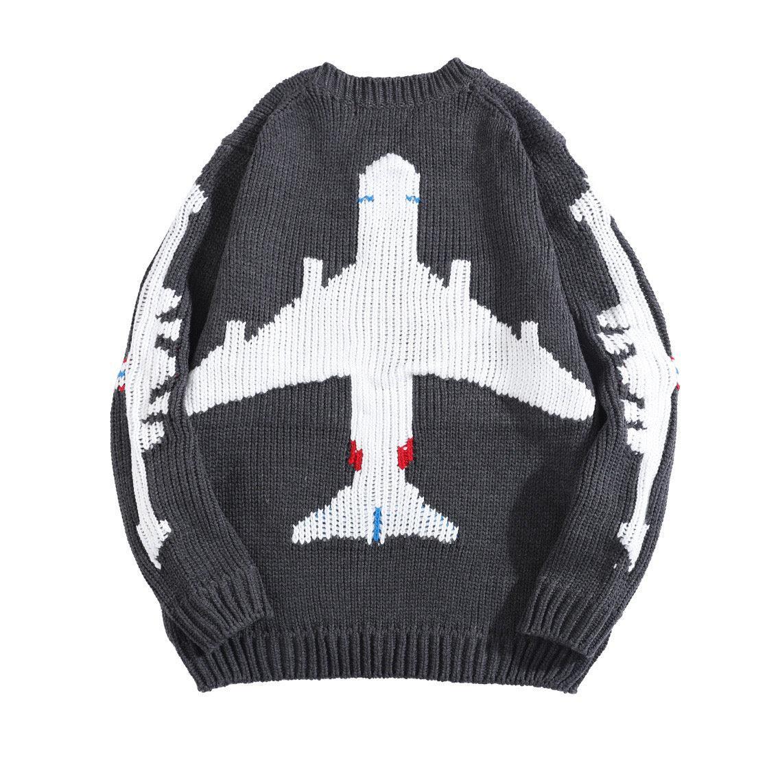 Louis Vuitton × Virgil Abloh Plane Chunky Crewneck - SleekGait