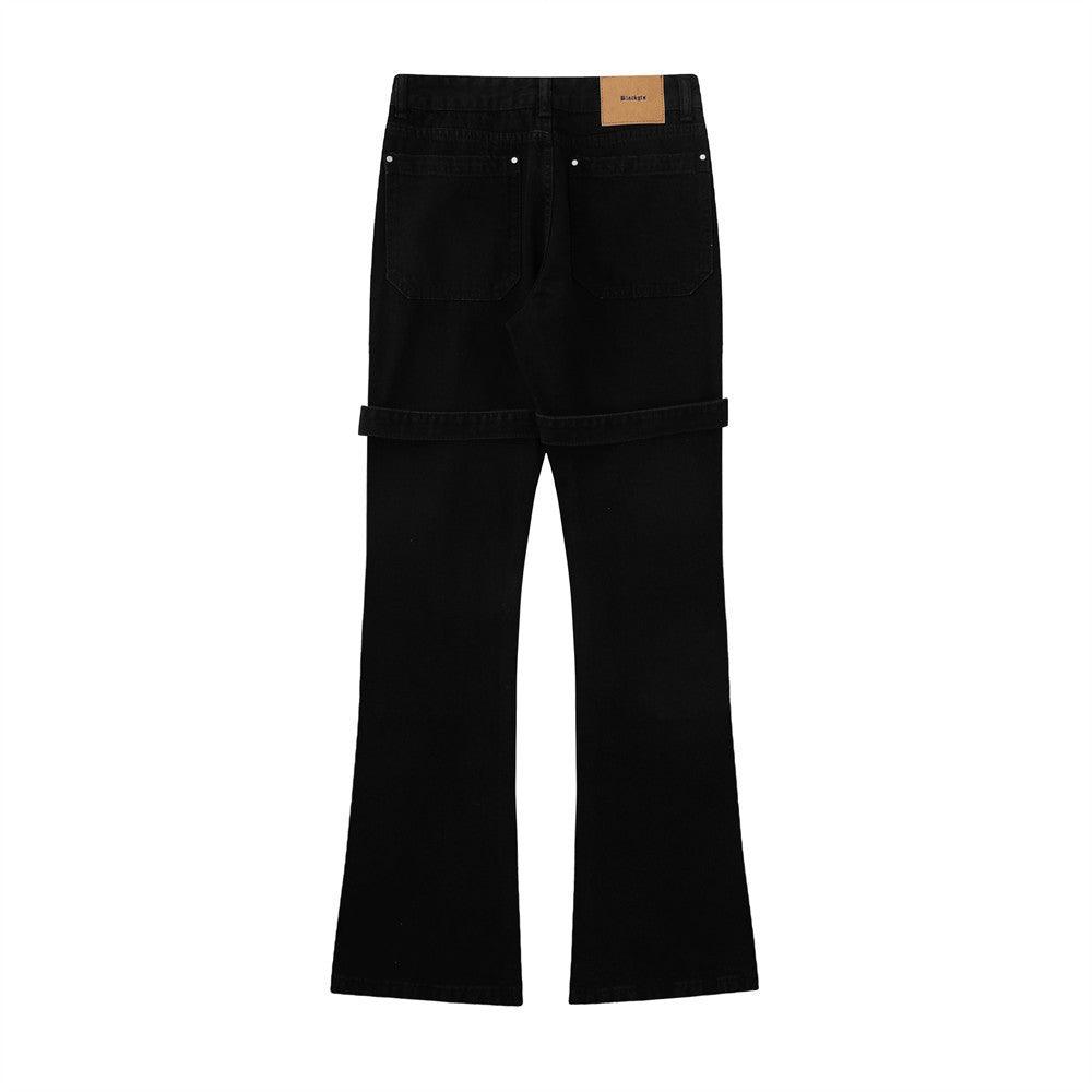 Men's Hip Hop Tide Brand Function Loose-fitting Wide-leg Trousers - SleekGait