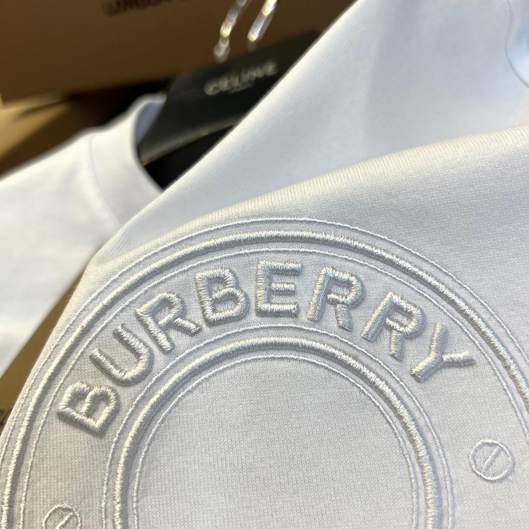 Burberry T-Shirt Without Collar 'White' - SleekGait