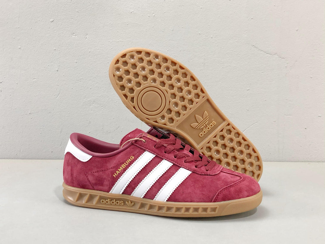 Adidas Originals Hamburg 'Red White' - SleekGait