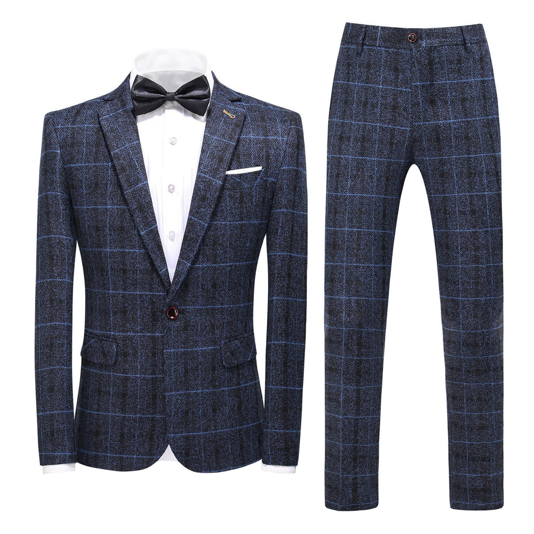 Men's Suit Three-piece Suit Korean Style Slim-fitting English Style Casual