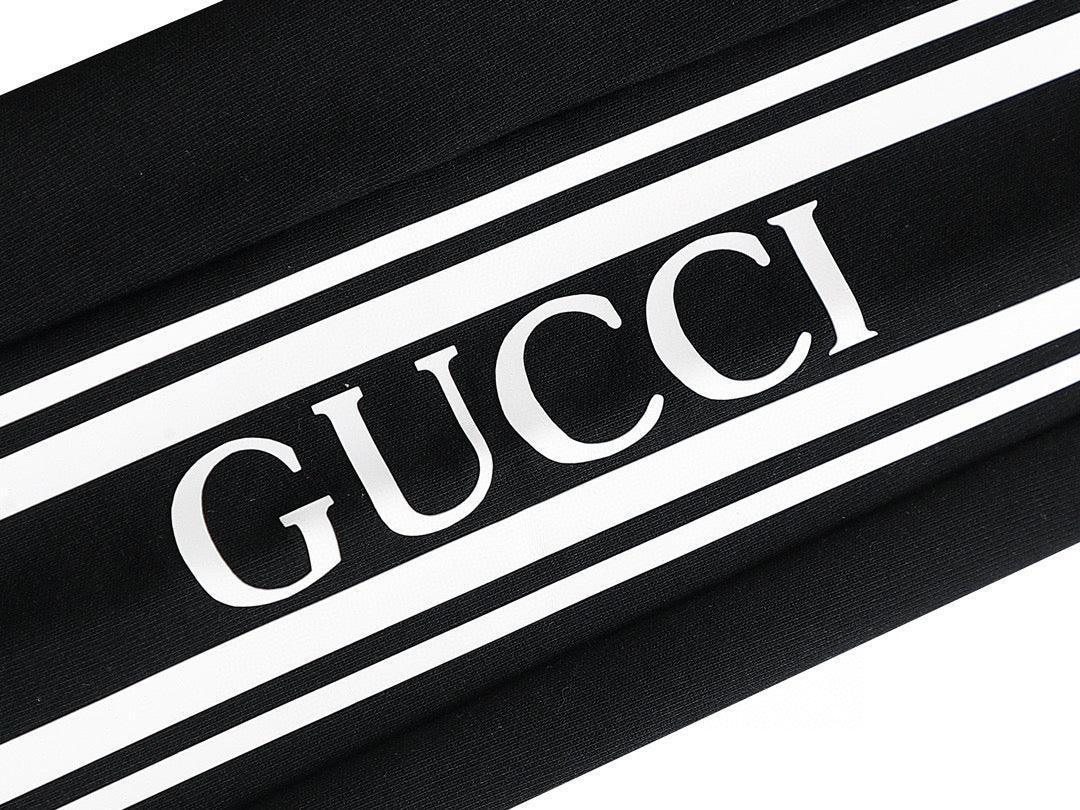 Gucci Long Pant 'Black/White' - SleekGait