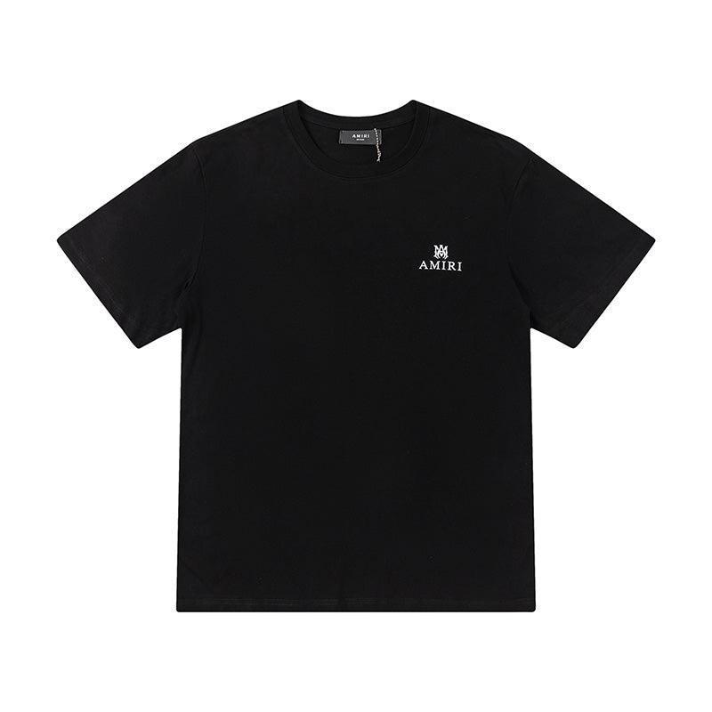 Amiri Black T-Shirt Without Collar - SleekGait