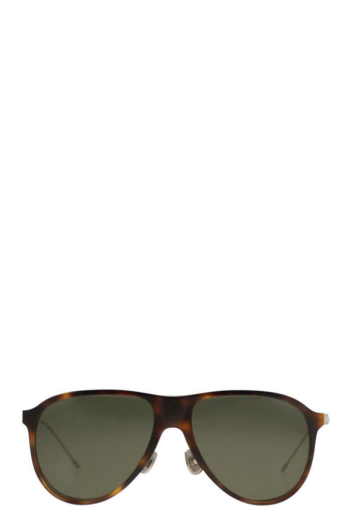 BRUNELLO CUCINELLI Sartorial Sunset Aviator Sunglasses - 57mm - SleekGait