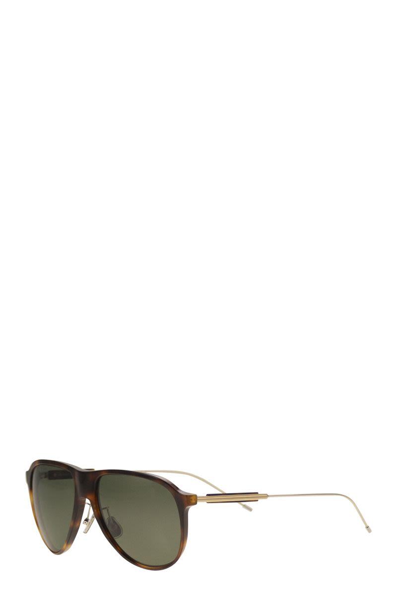 BRUNELLO CUCINELLI Sartorial Sunset Aviator Sunglasses - 57mm - SleekGait