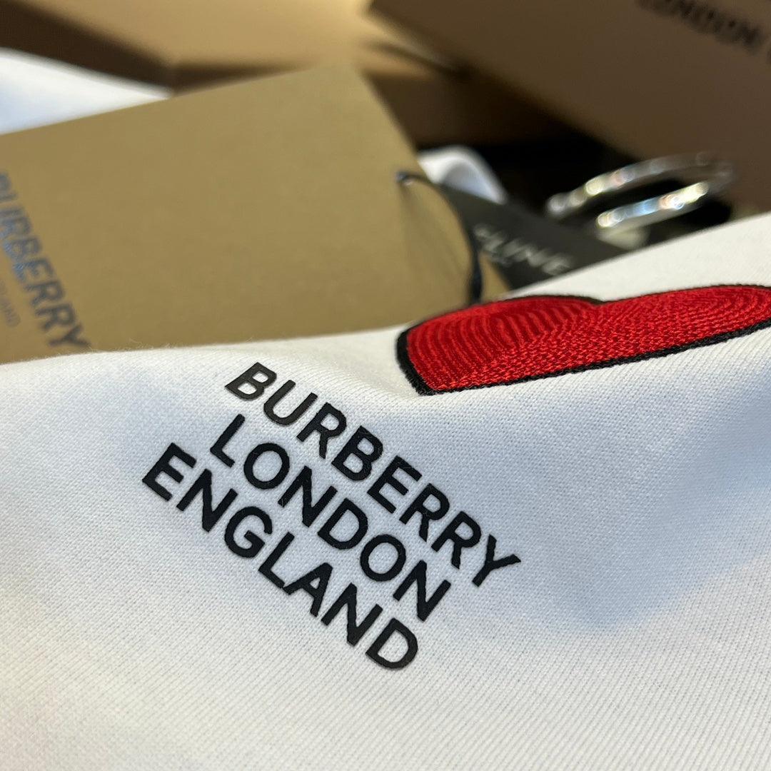 Burberry T-Shirt Without Collar 'White' - SleekGait