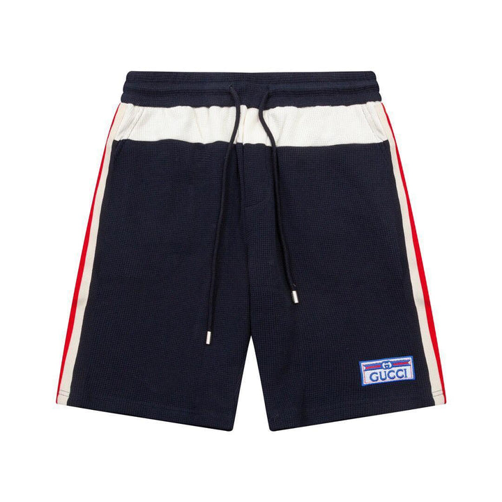 Gucci Sport Short Pant 'Navy/Beige/Red' - SleekGait