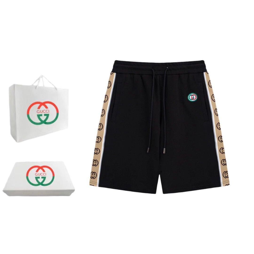 Gucci Sport Short Pant 'Black/Beige' - SleekGait