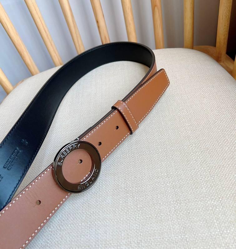 Burberry Leather Vintage Belt 'Brown' - SleekGait