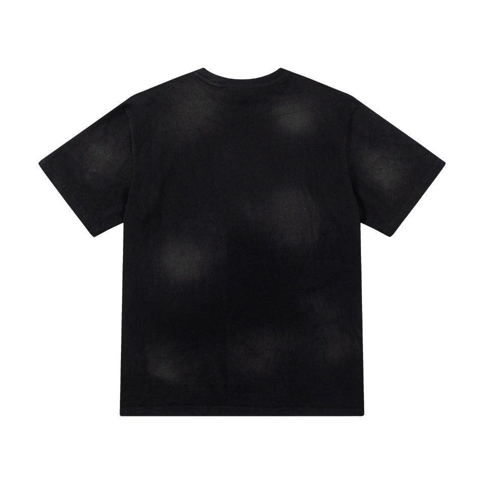 Amiri Lion Black T-Shirt Without Collar - SleekGait