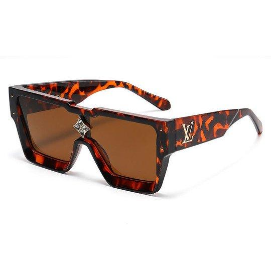 LV - Unisex Square One-piece Sunglasses - SleekGait