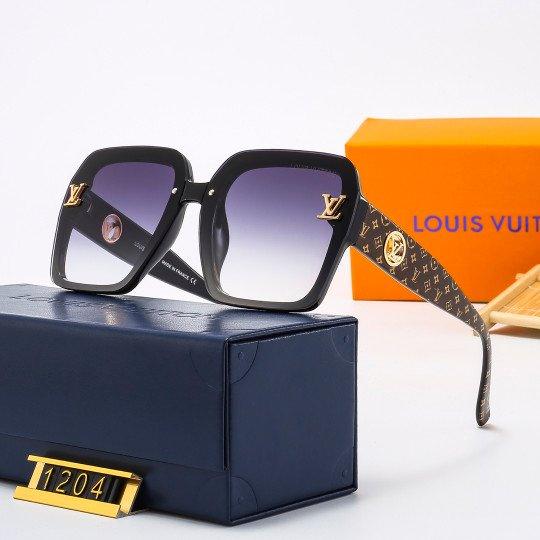 LV Classic Vintage Pattern HD Eyewear with 100% UV Protection and 90% Light Transmittance - SleekGait