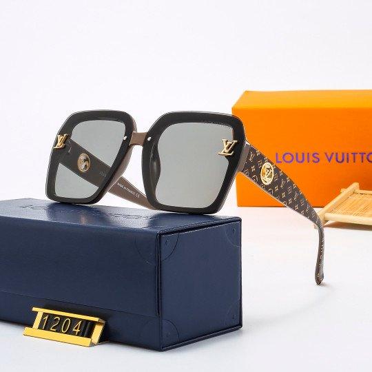 LV Classic Vintage Pattern HD Eyewear with 100% UV Protection and 90% Light Transmittance - SleekGait