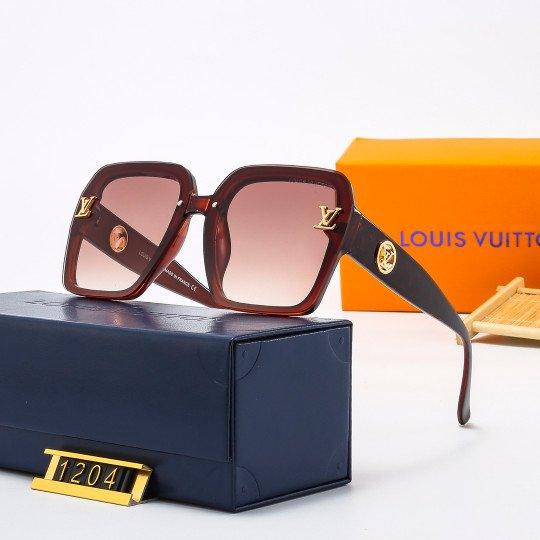 LV Classic Vintage Pattern HD Eyewear with 100% UV Protection and 90% Light Transmittance - SleekGait