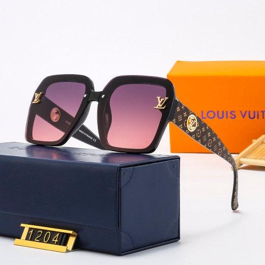 LV Classic Vintage Pattern HD Eyewear with 100% UV Protection and 90% Light Transmittance - SleekGait