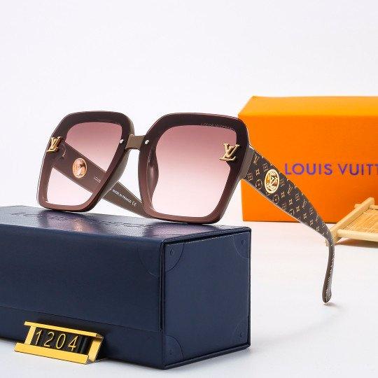 LV Classic Vintage Pattern HD Eyewear with 100% UV Protection and 90% Light Transmittance - SleekGait