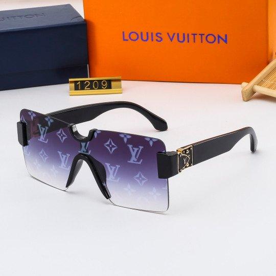 LV - Large Frame Watermark Neutral Eyewear - SleekGait