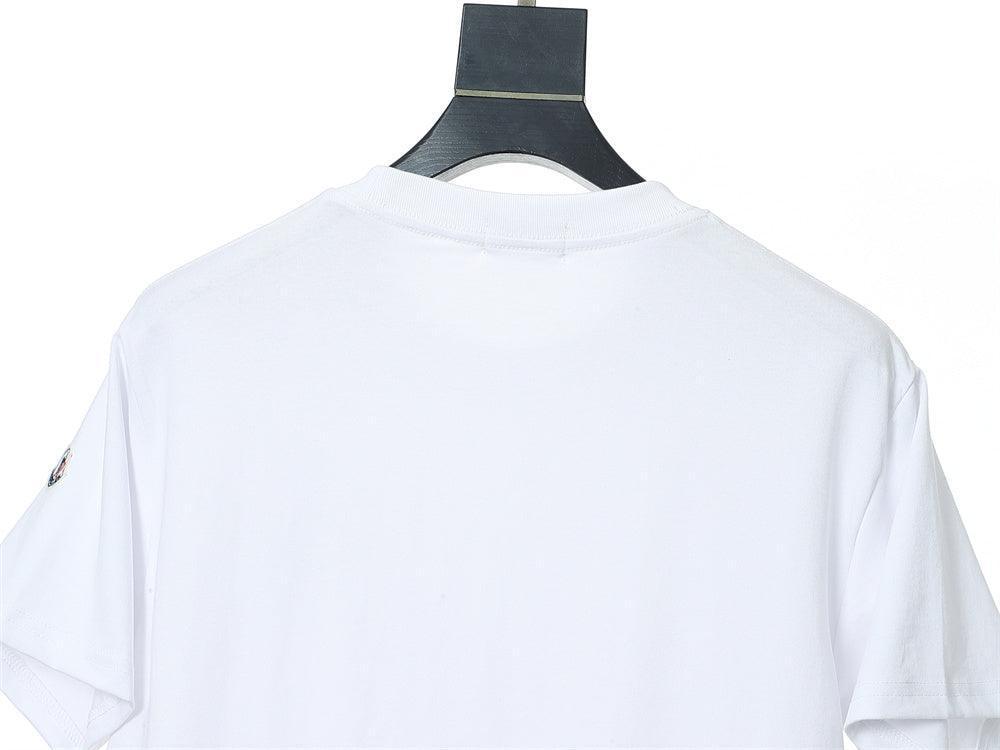 Moncler T-Shirt Without Collar 'White' - SleekGait