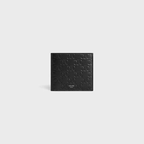 CELINE Mini Engraved Wallet with Coin Pocket - 11.5x10x2cm - SleekGait